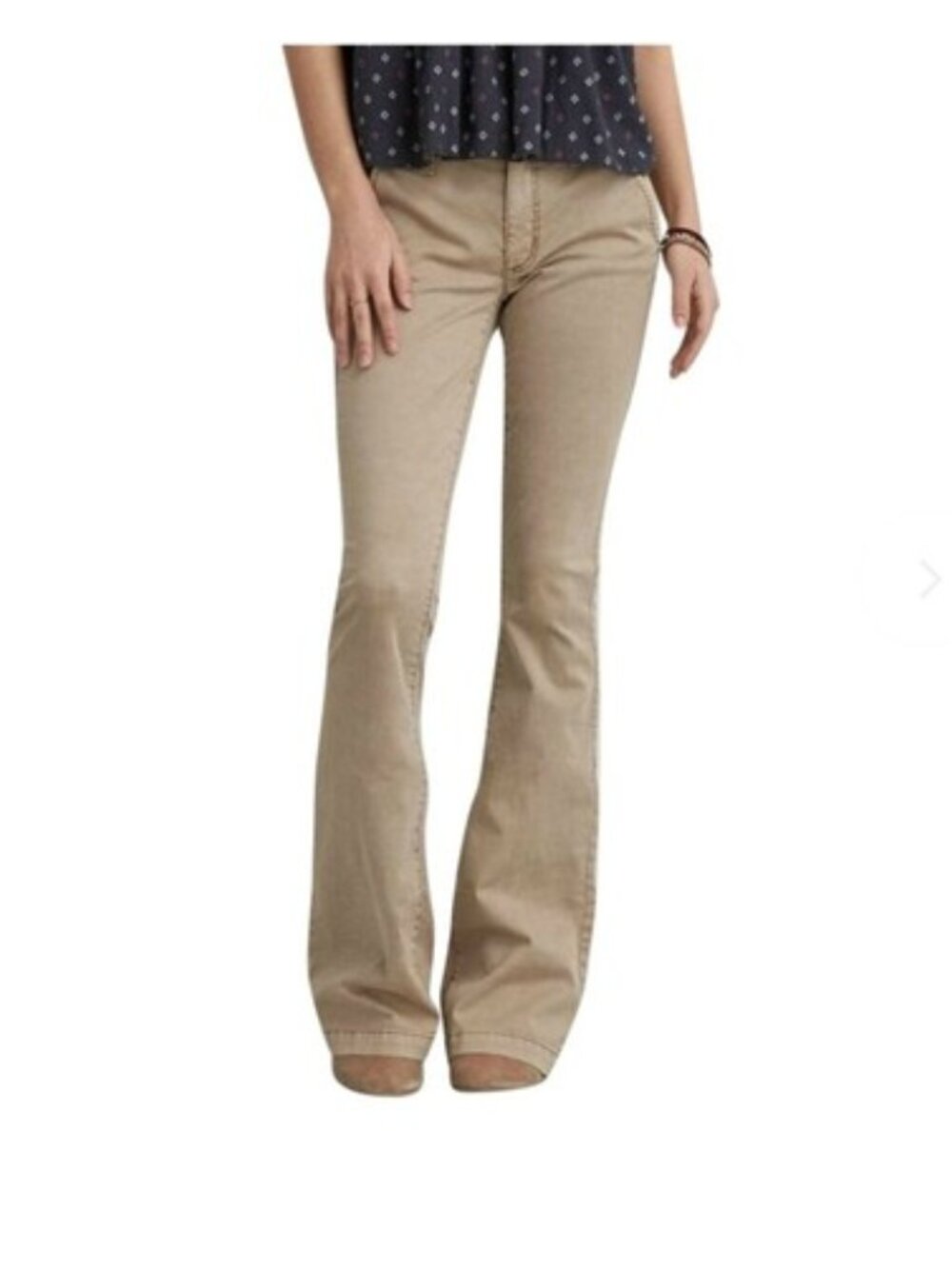 American Eagle Boho Artist Khaki Pants 12 Short